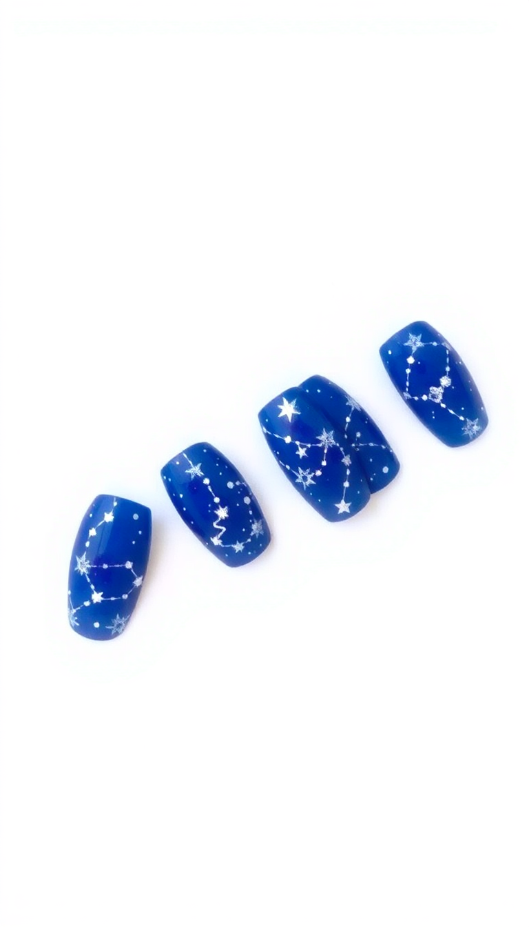 19. Celestial Blue Constellations