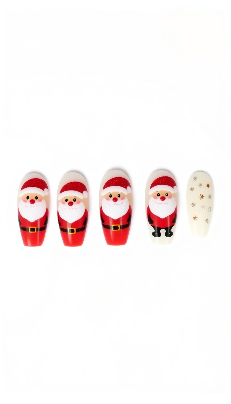 4. Cute Santa Claus Designs