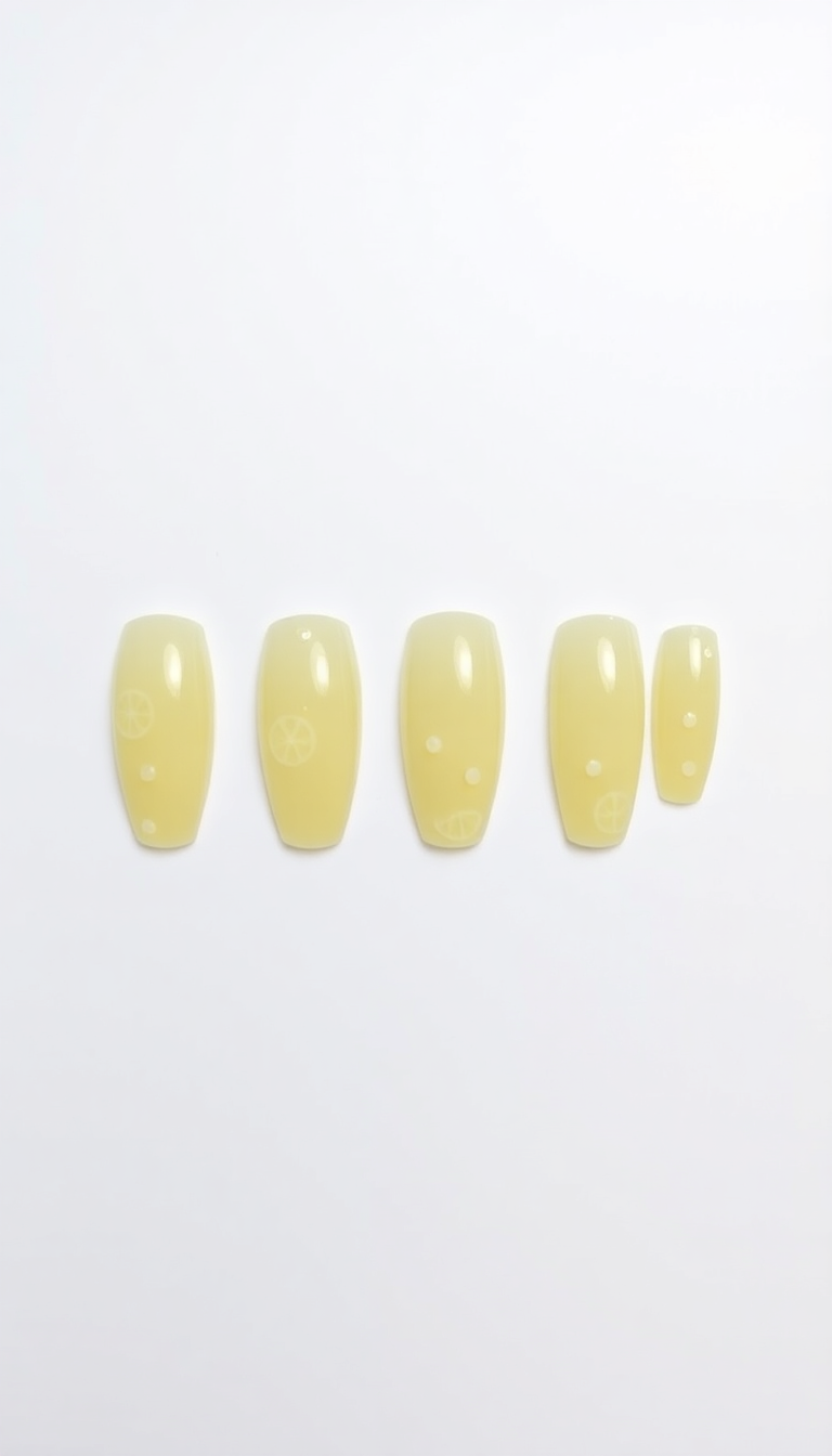 4. Lemon Juice Nail Soak