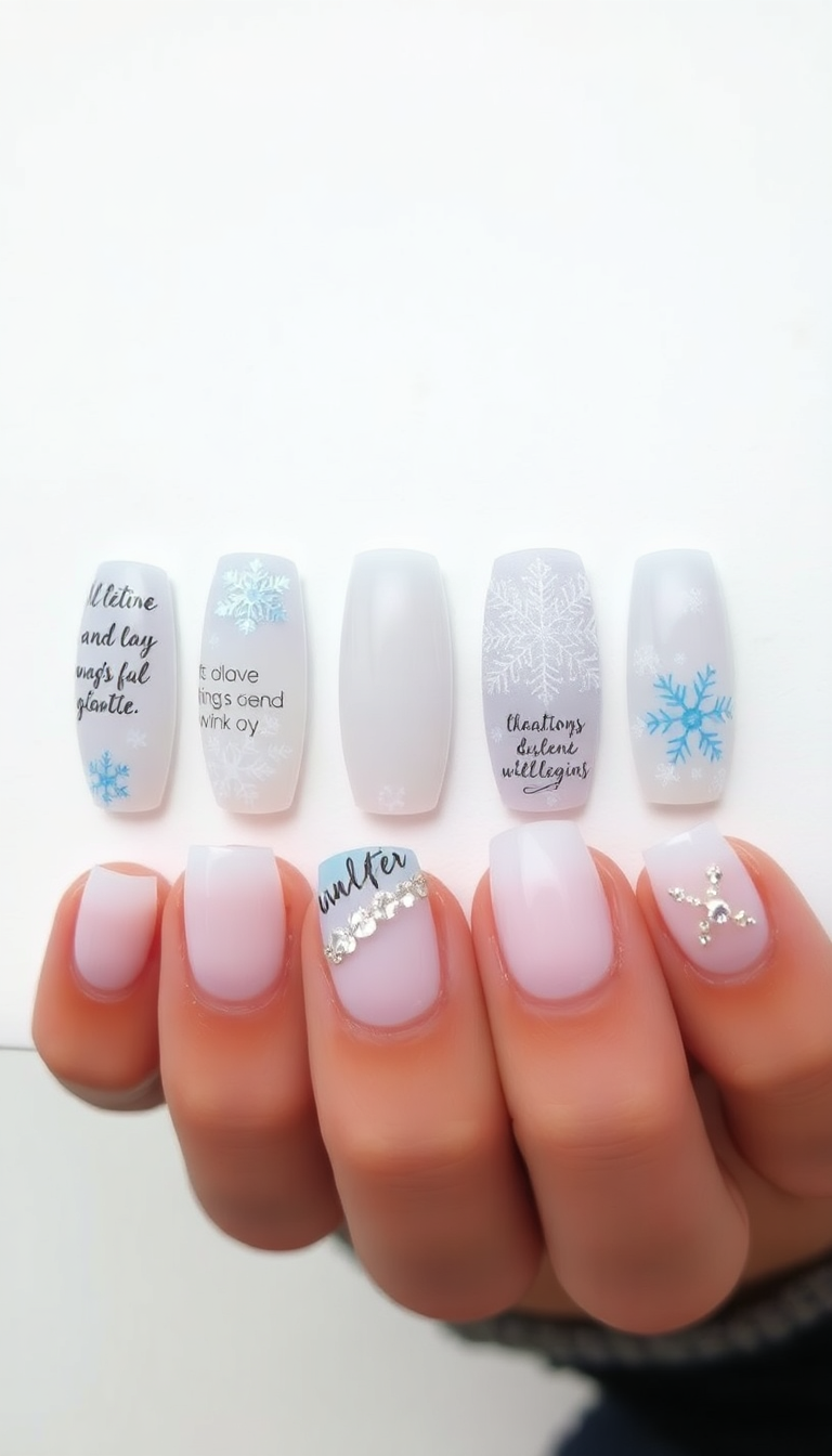 6. Frosty Quotes and Icy Accents