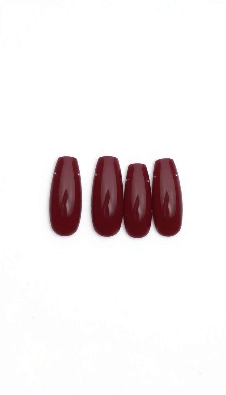 8. Deep Burgundy Bliss