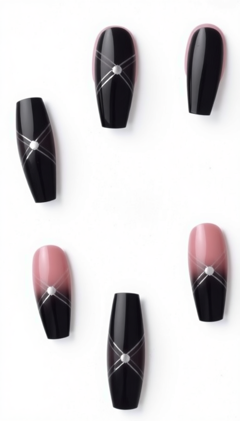 8. Edgy Flare or Duckbill Nails