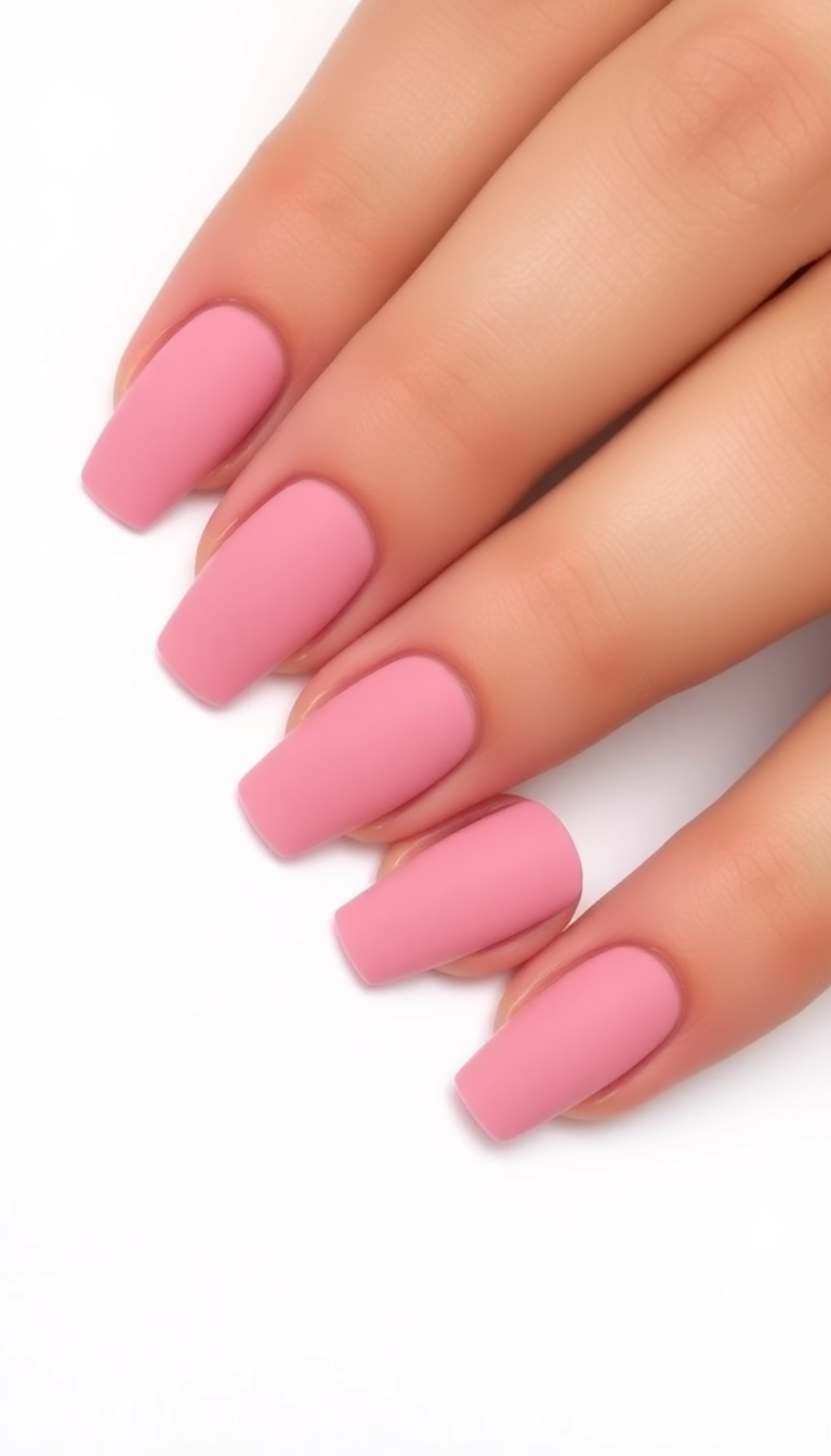 8. Matte Pink Perfection