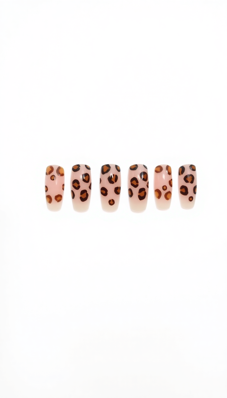 8. Minimalist Leopard Tips