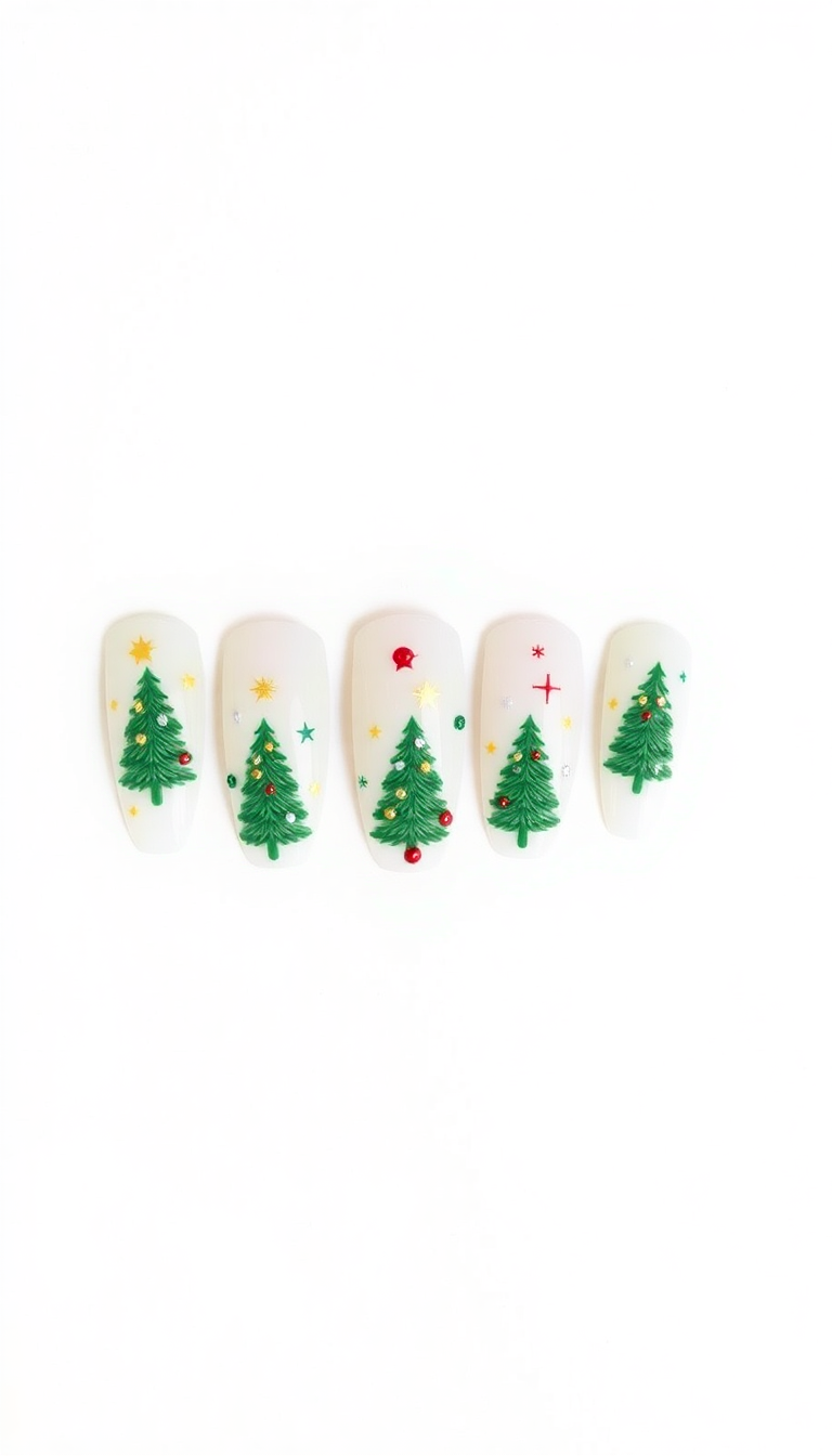 10. Christmas Tree Decals