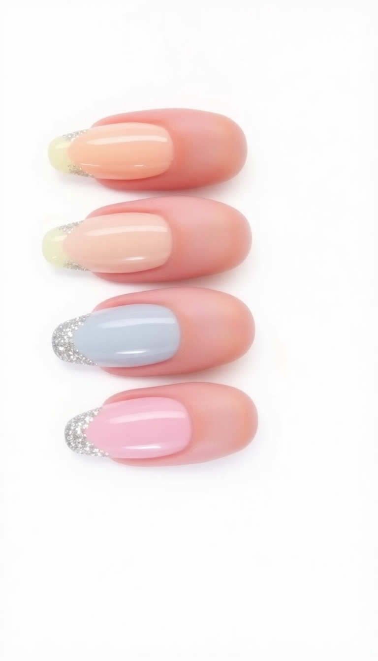 11. Glitter Accents - A Touch of Sparkle