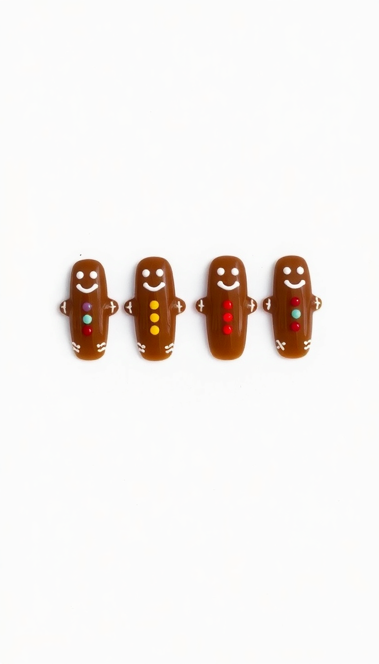 11. Sweet Gingerbread Man Designs