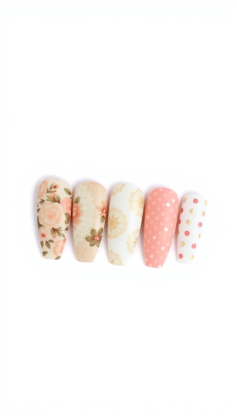 11. Vintage Vibes Nail Clutter