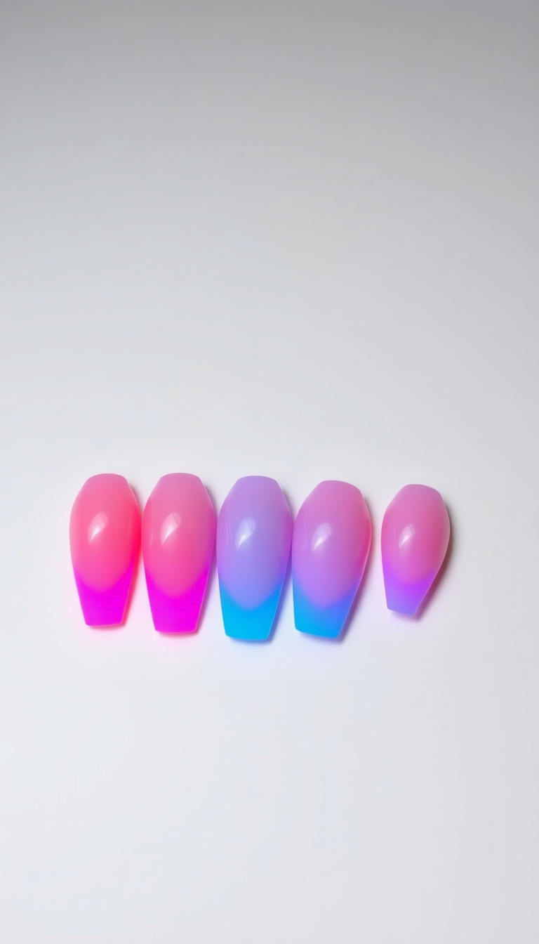 12. Fluorescent Ombre