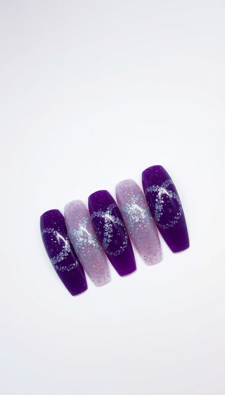 12. Glittering Purple Frost