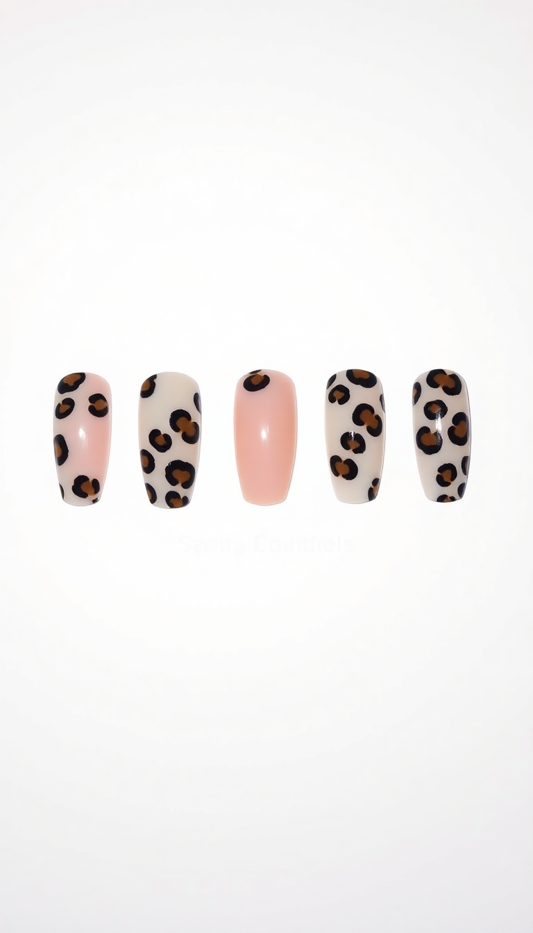 12. Leopard Print with Negative Space