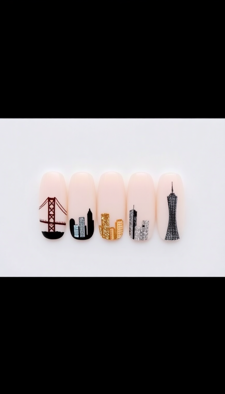 13. Signature San Francisco Skyline Accents