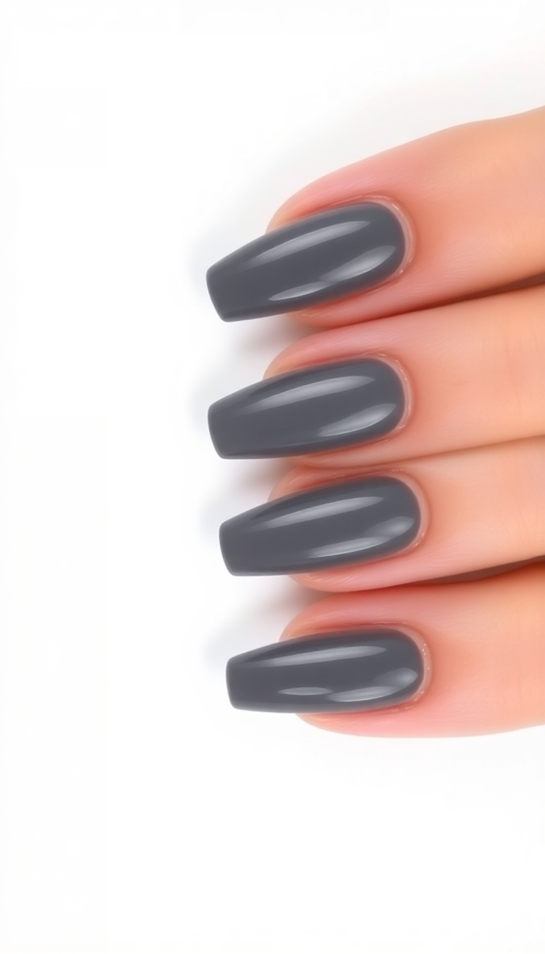 13. Sleek Gunmetal Gray