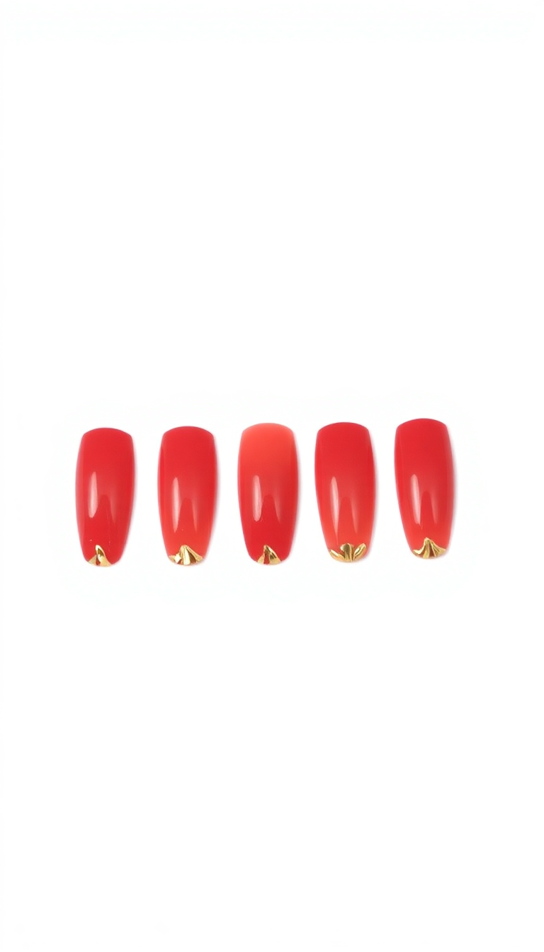 2. Classic Red with a Twist