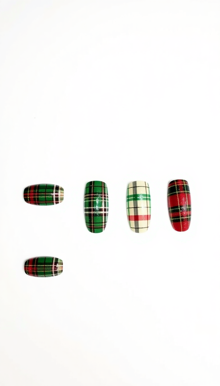 3. Festive Plaid Patterns