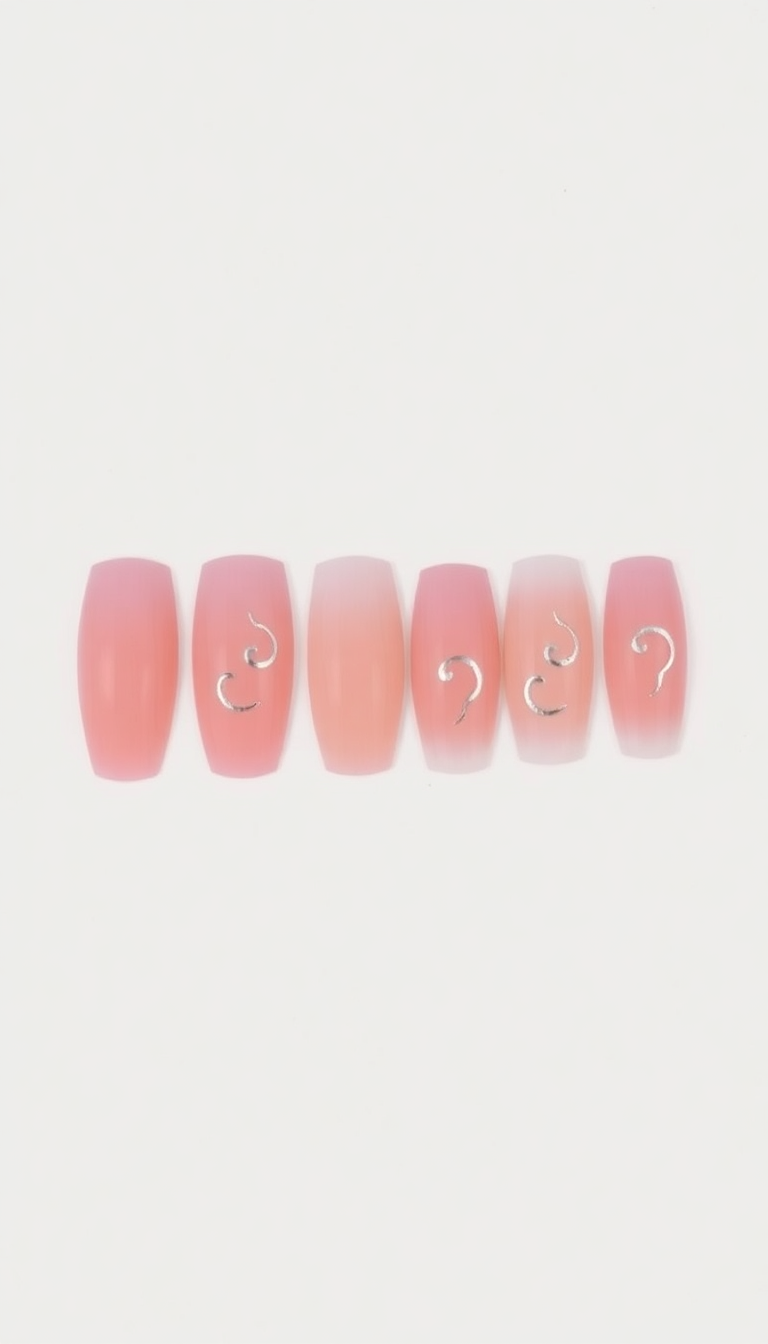 3. Ombre French Tips with a Twist