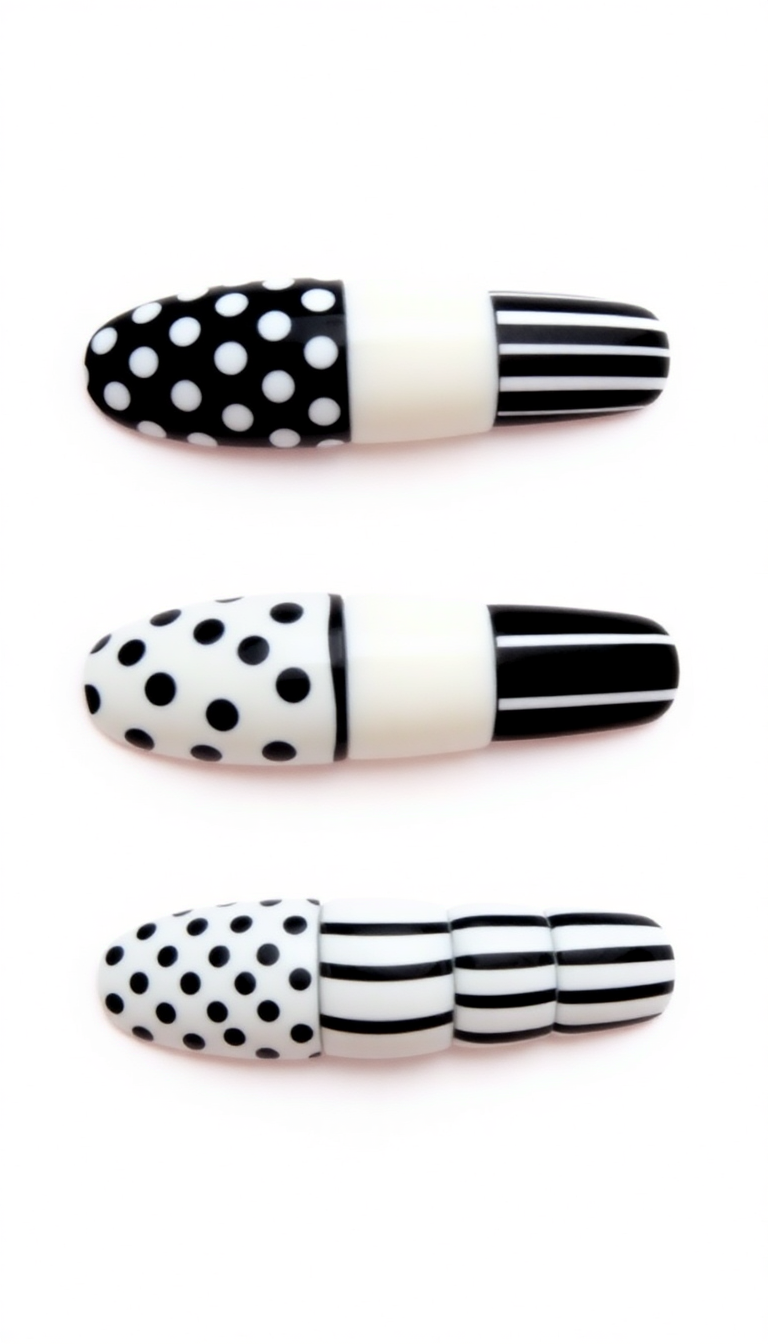 3. Polka Dots and Stripes