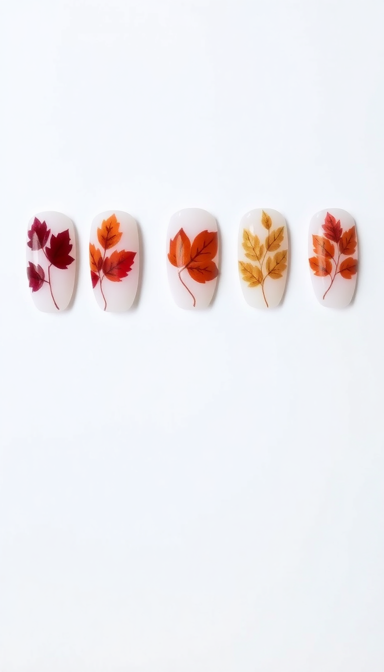 5. Autumn Leaf Stamping