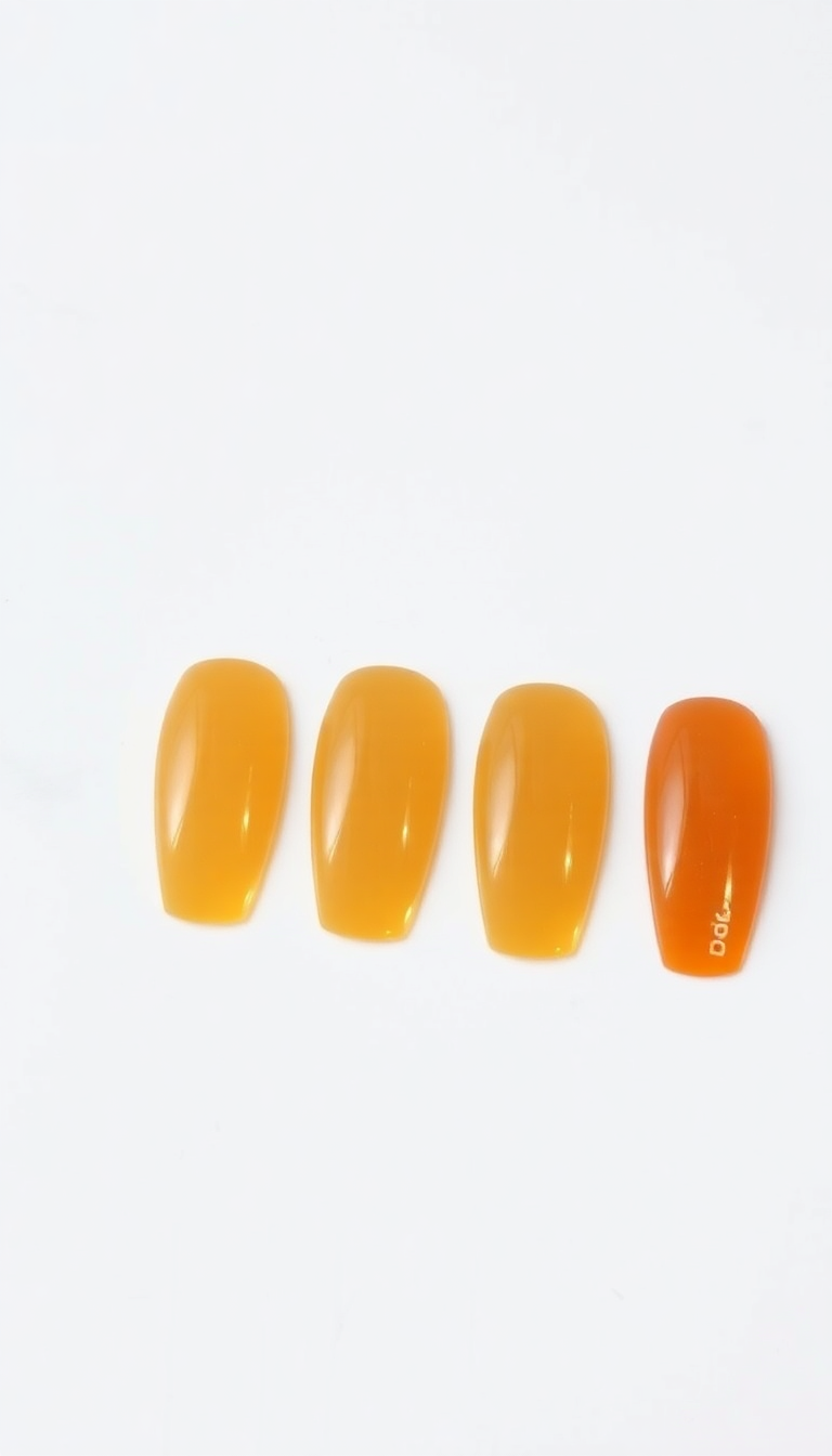 5. Glossy Golden Amber