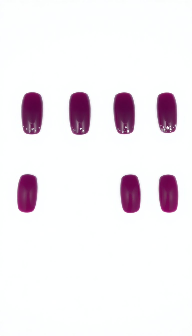 6. Vibrant Plum Perfection