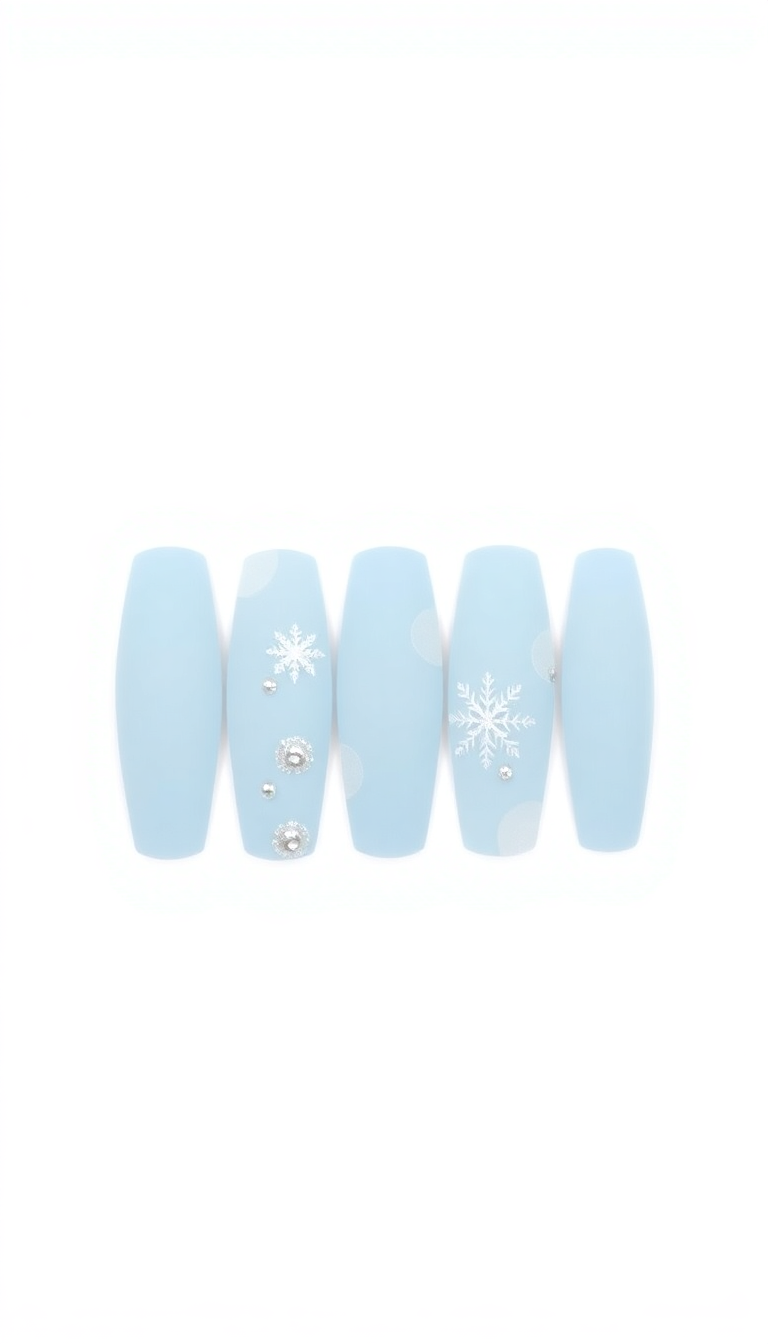 7. Icy Blue Accents