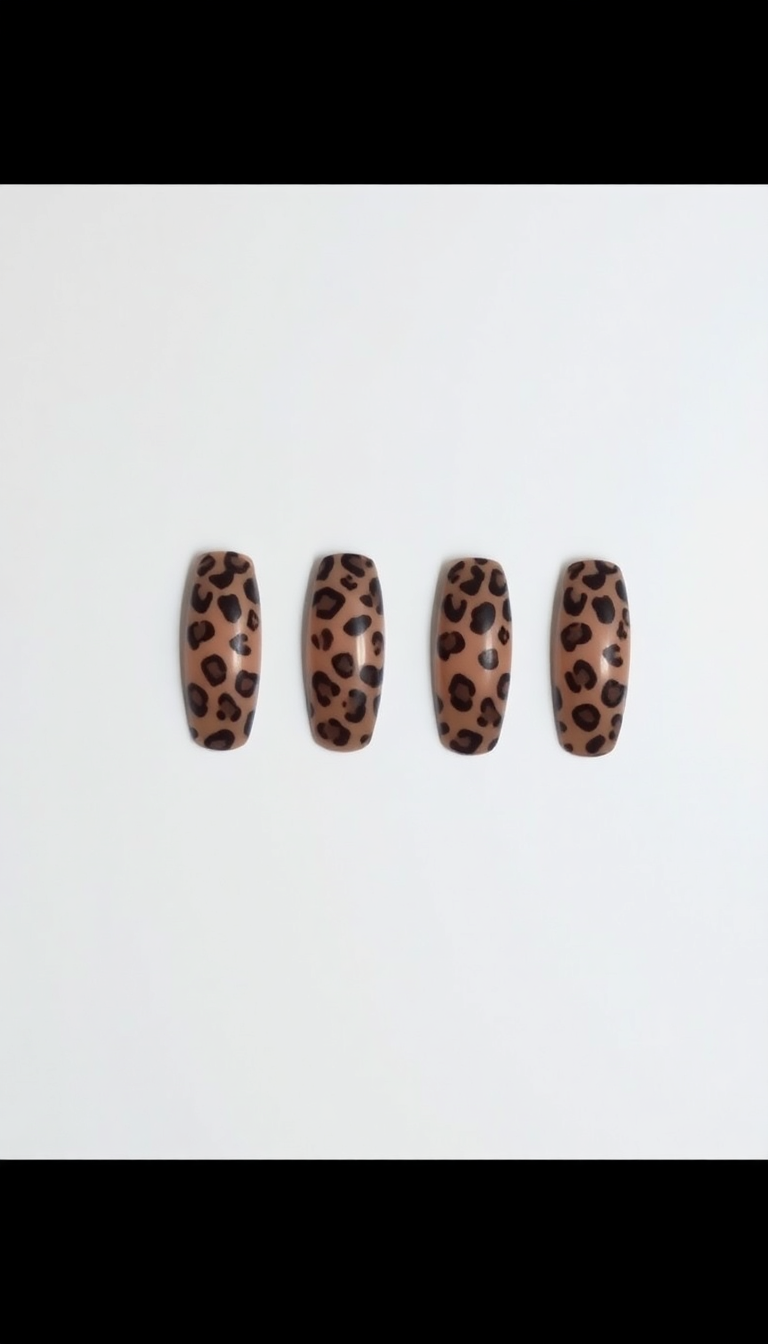 9. Leopard Print Meets Ombre