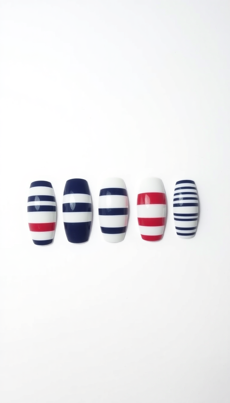 9. Nautical Stripes Reimagined