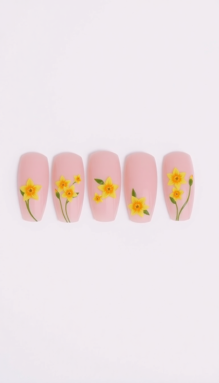 Daffodil Nails