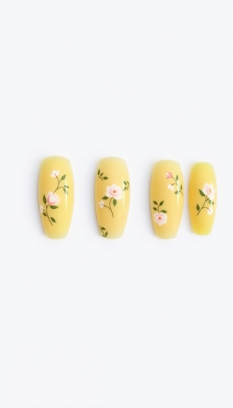 Floral Nail Art