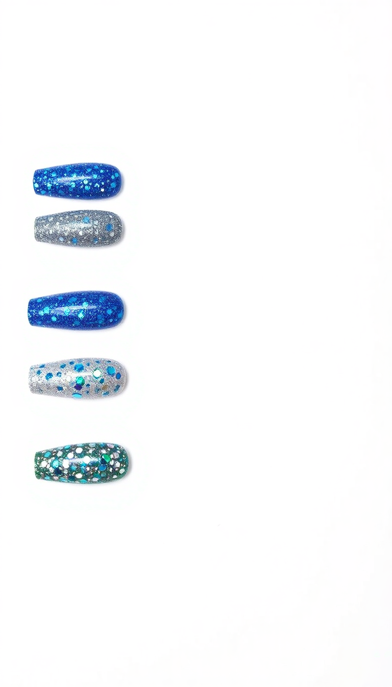 Glittery Nail Designs