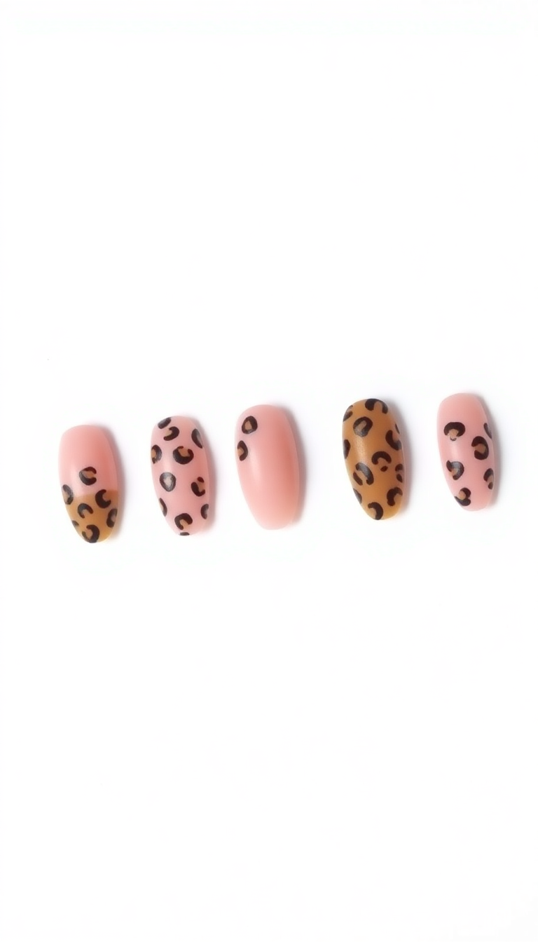 Leopard Print Nails