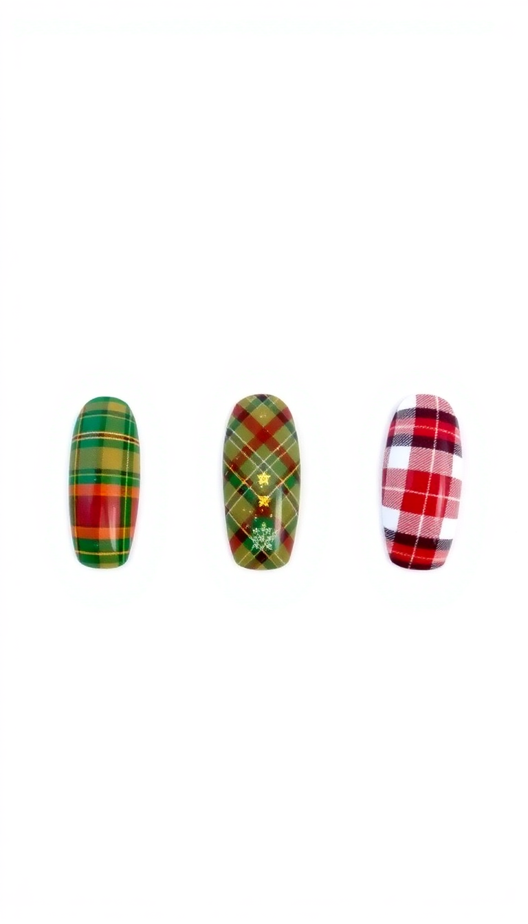 Plaid Nail Designs