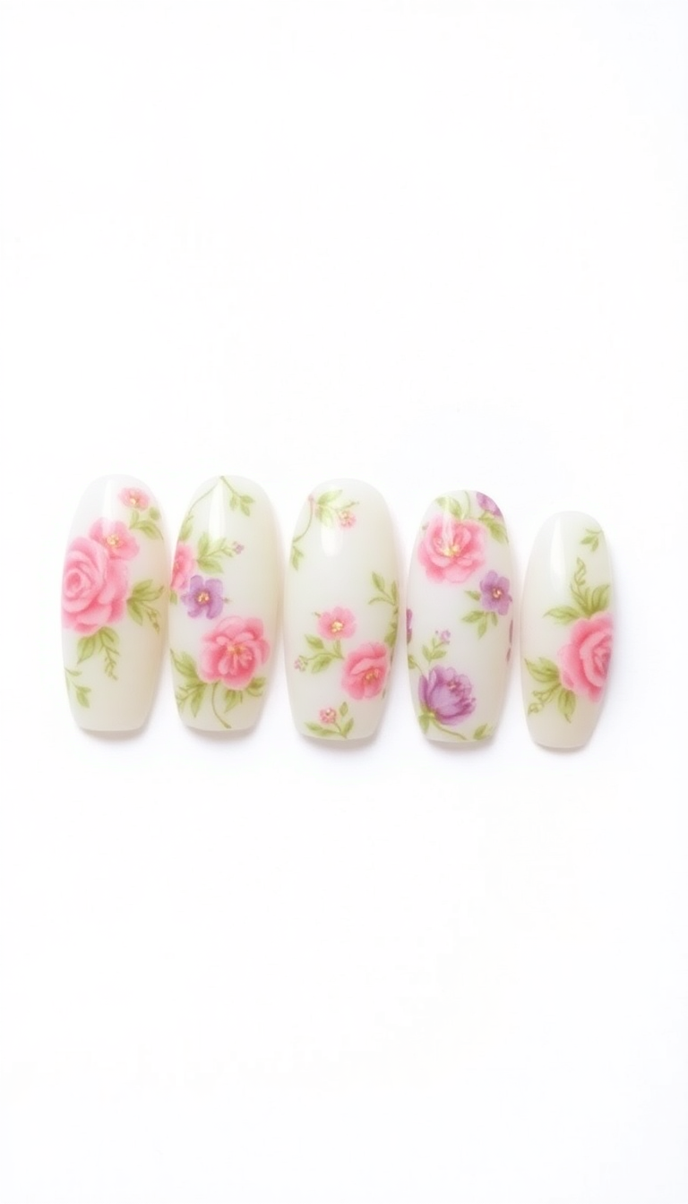 11. Vintage Floral Touches