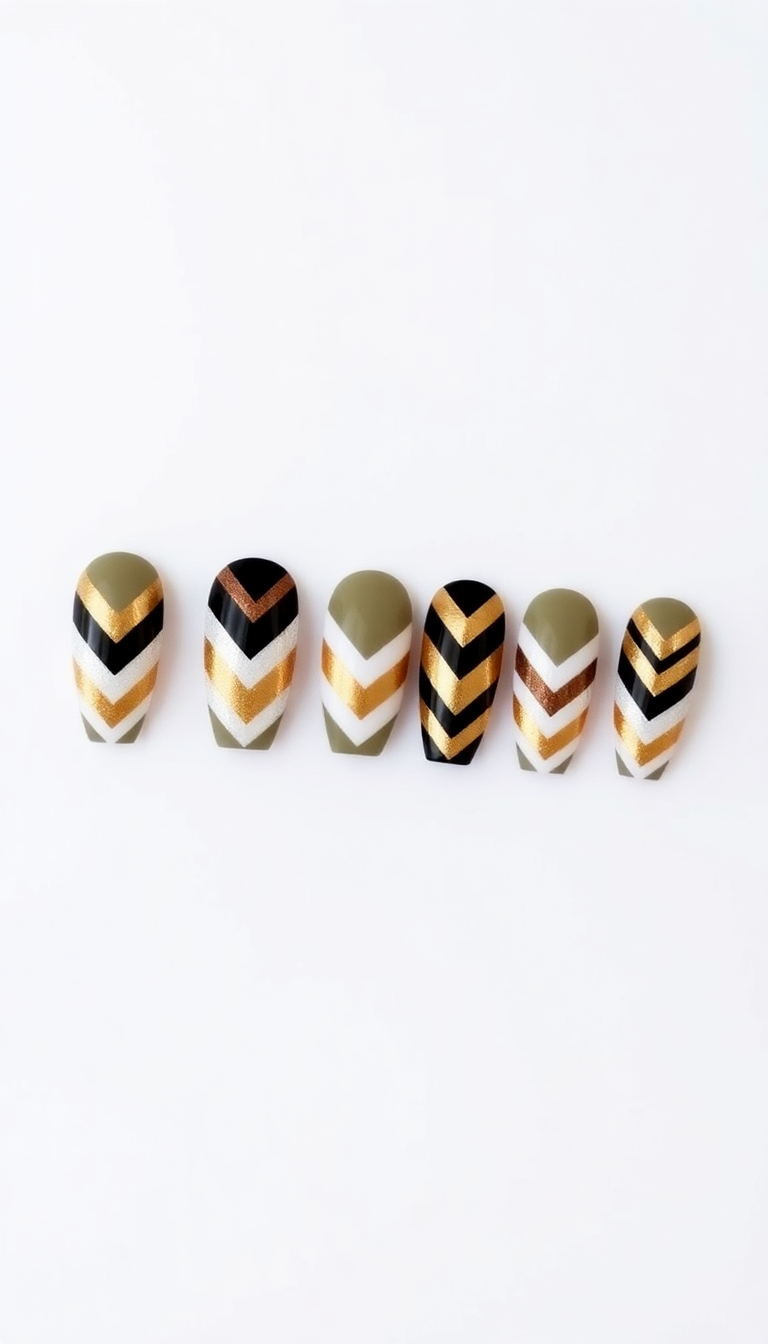 12. Chic Chevron Patterns