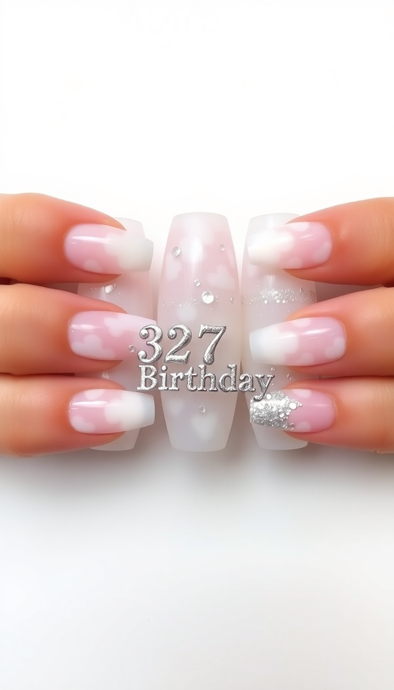 12. Glitter Clouds and Birthday Numbers