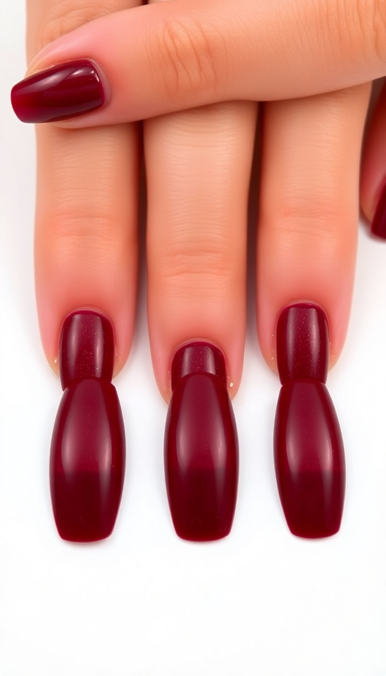 13. Luxe Burgundy Velvet