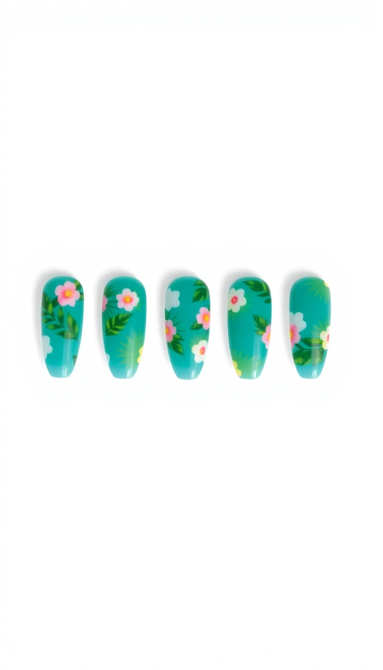 13. Tropical Teal Touch