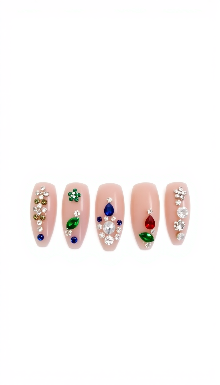 14. Gemstone Embellishments