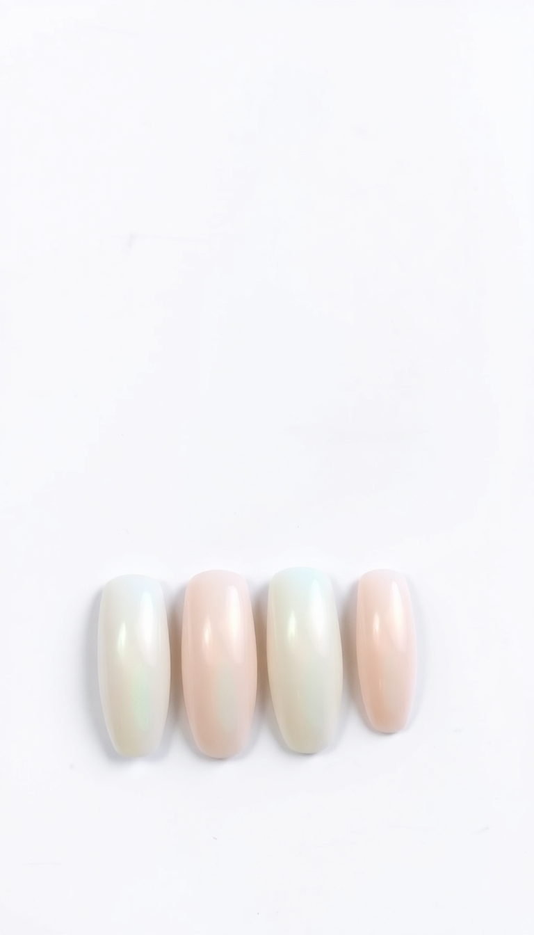 2. Pearlescent Whites and Creams