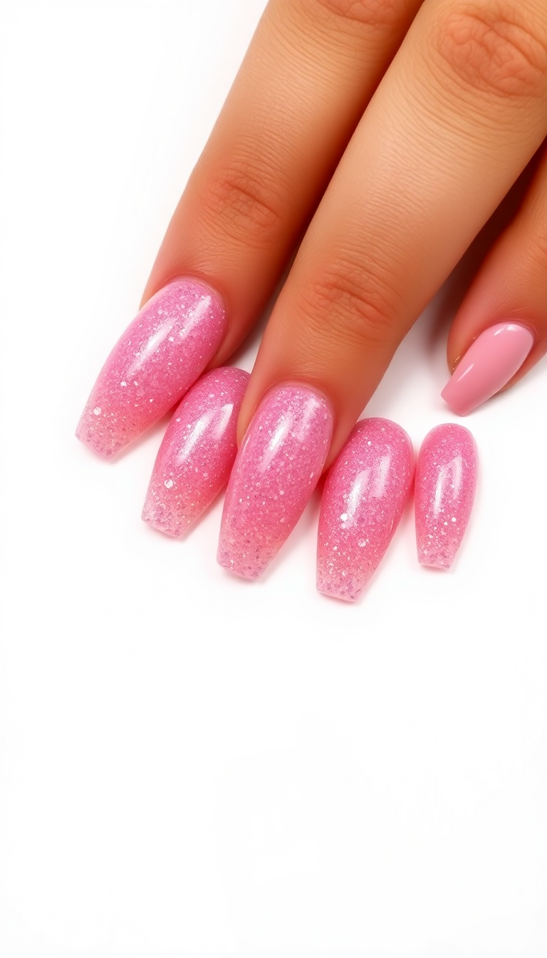 2. Pink Sparkle and Shine