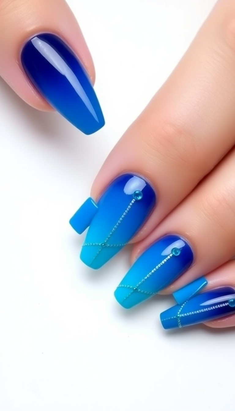 3. Bold and Beautiful Blues