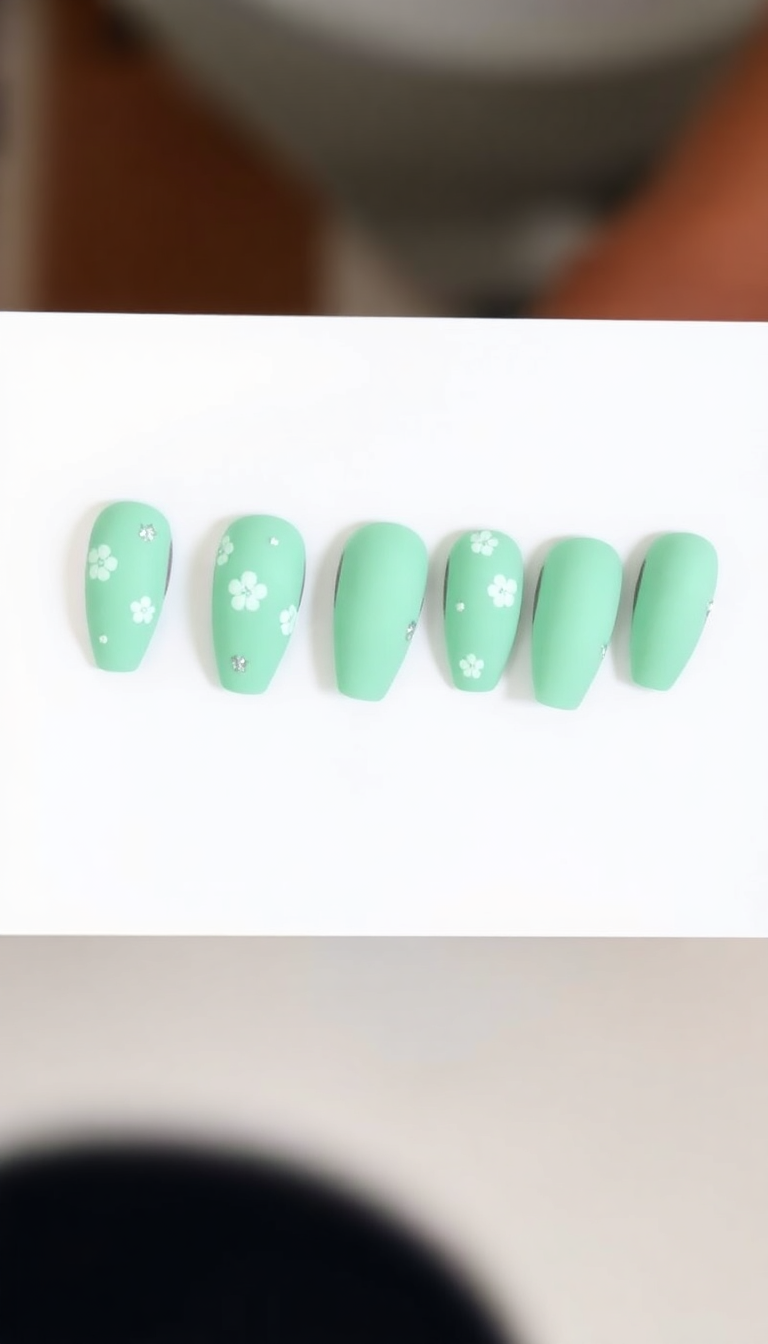 3. Minty Matte Magic