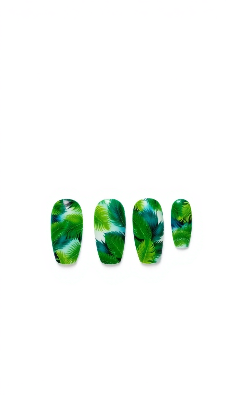 3. Tropical Palm Prints