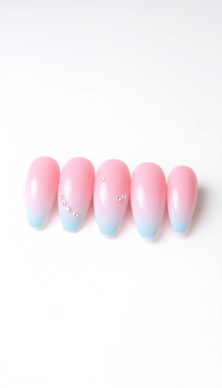 4. Pastel Ombre Elegance