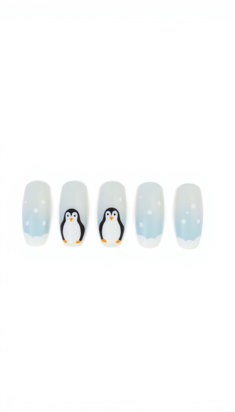 4. Playful Penguin Accents