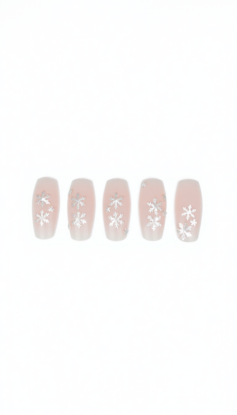 6. Sparkling Snowflake Designs