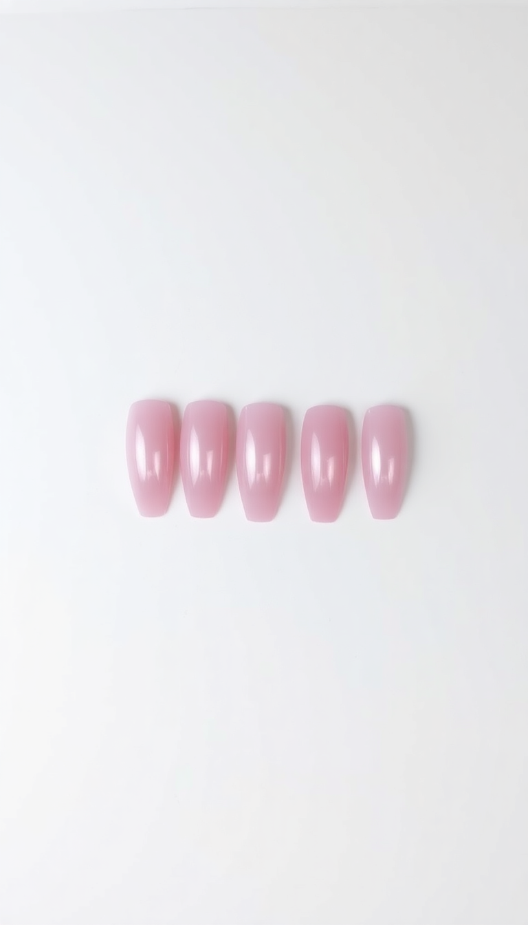 7. Soft Pink Chrome for a Gentle Touch