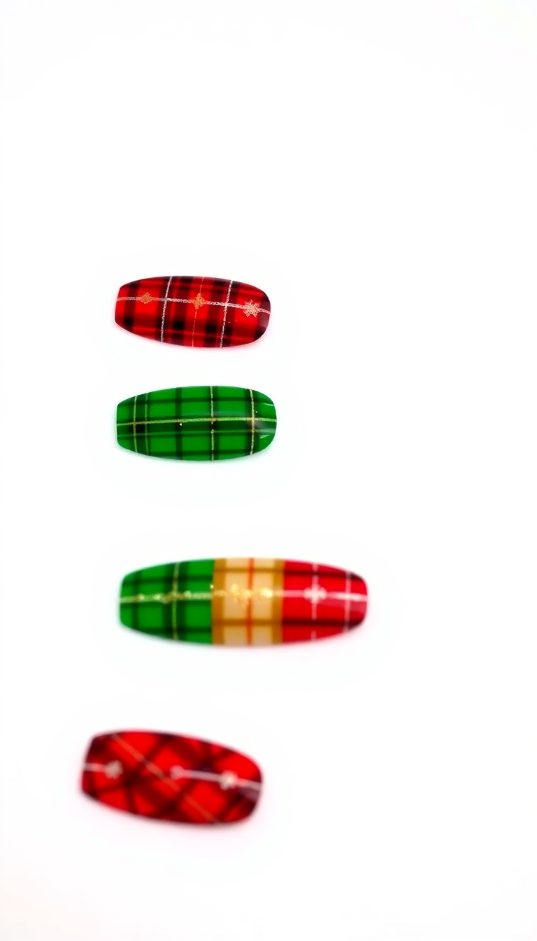 8. Festive Plaid Patterns