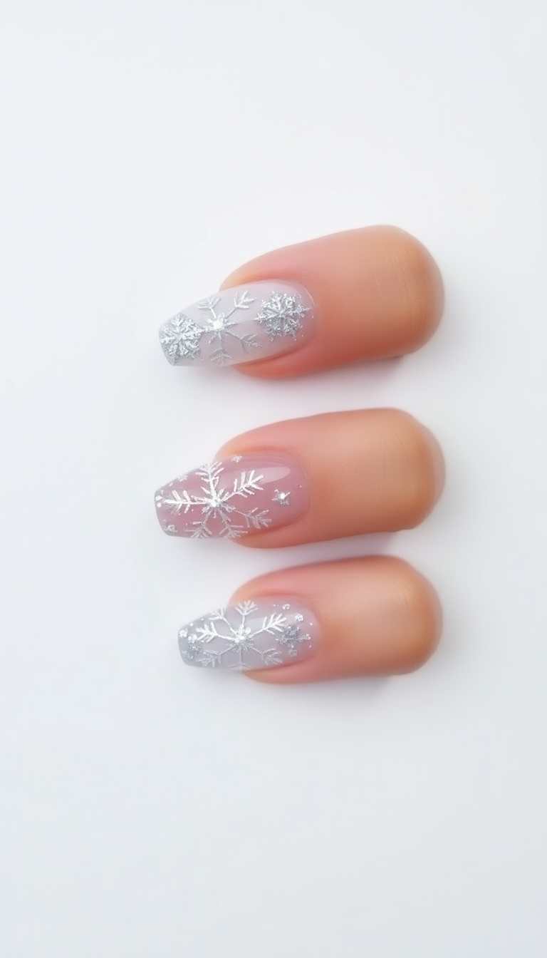 9. Snowflake Designs and Sparkles