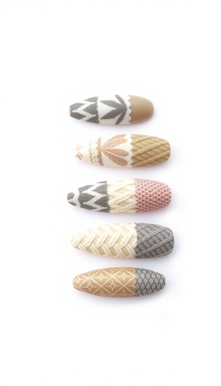 Knitted Nail Art